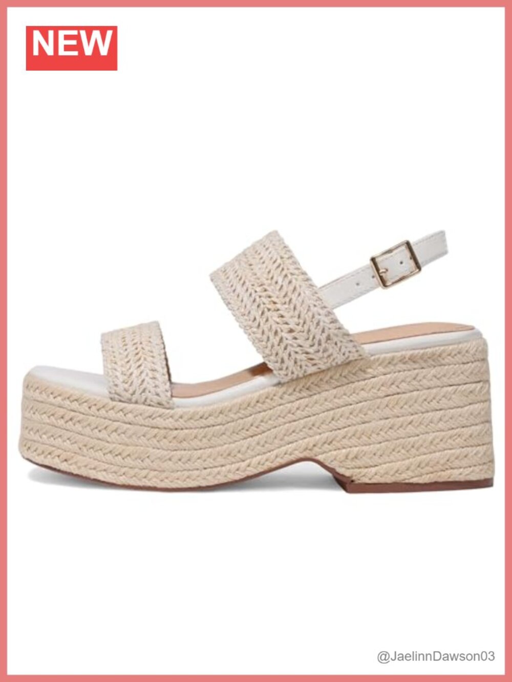 Woven Raffia Espadrille Wedge Sandals Women Open Toe Ankle Strap Platform Dress